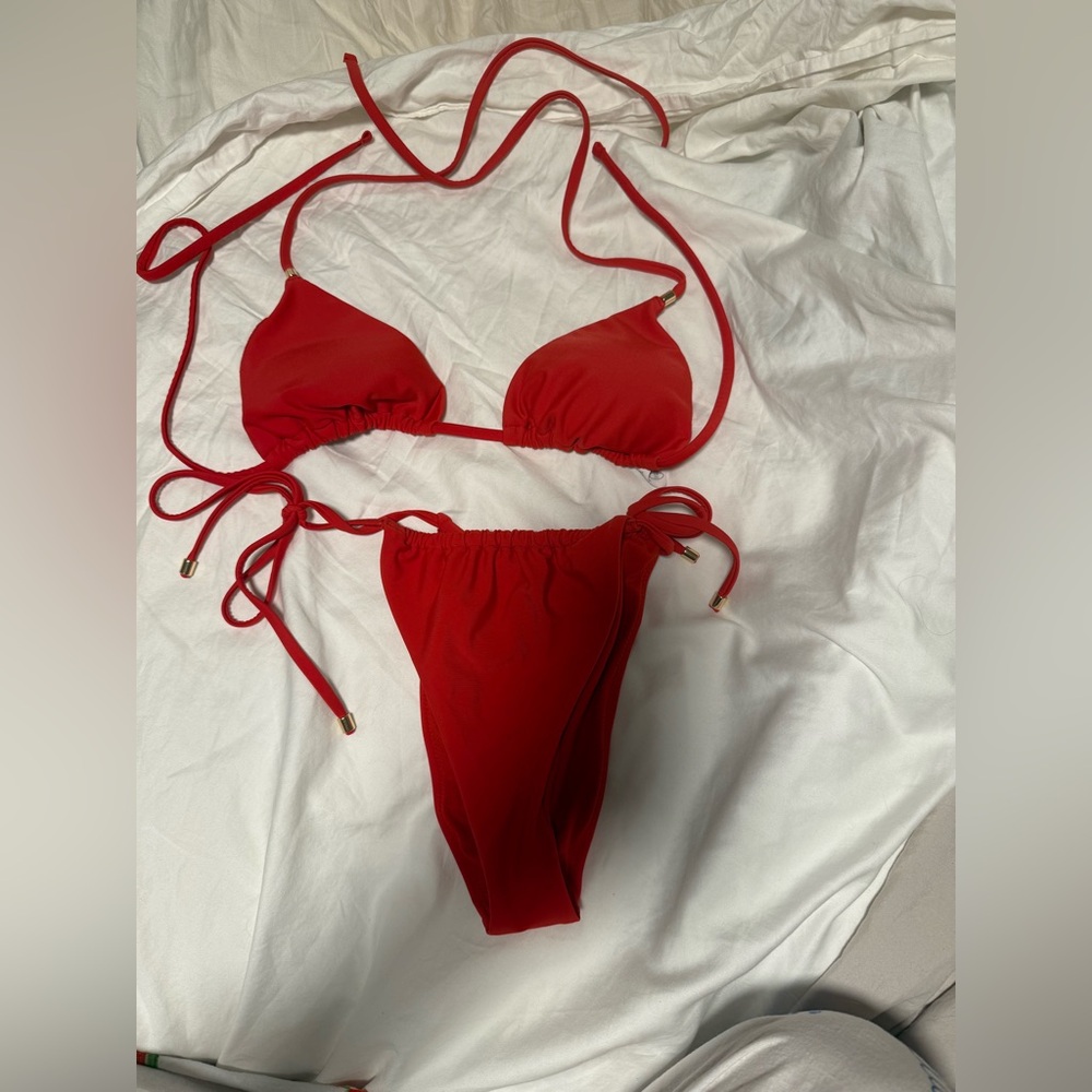 Abercrombie & Fitch Vivid Red Bikini
